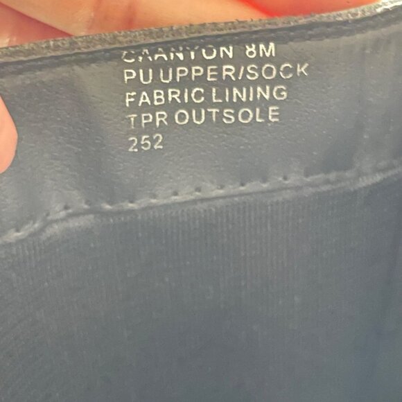 Madden Girl Womens Gray Faux Suede Caanyon Tall Zip Chain Accent Tall Boots Sz 8 - Picture 3 of 12